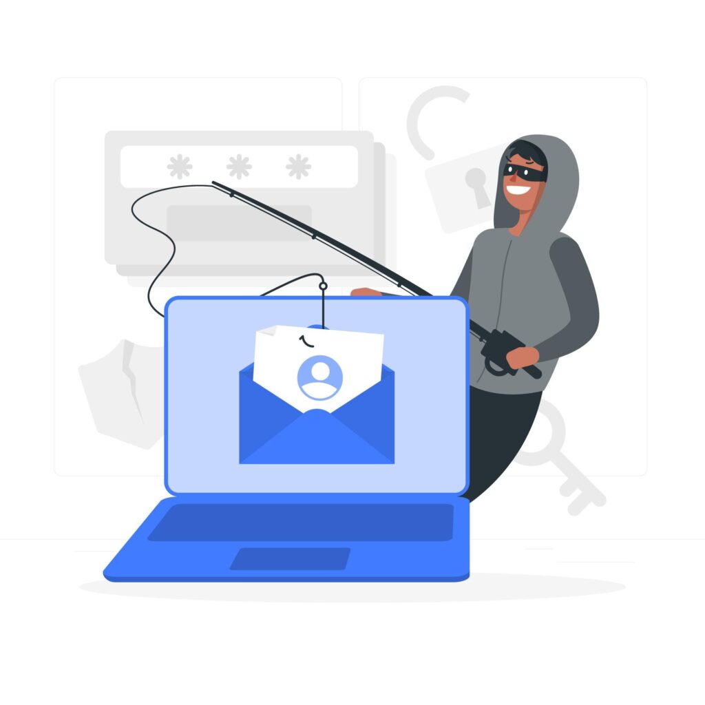 e-mails phishing